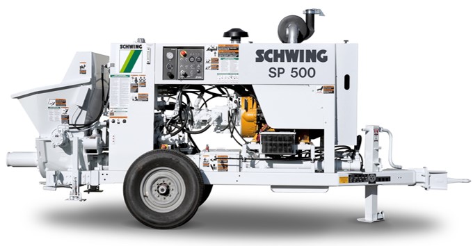 BOMBA ESTACIONARIA DE CONCRETO SCHWING SP500